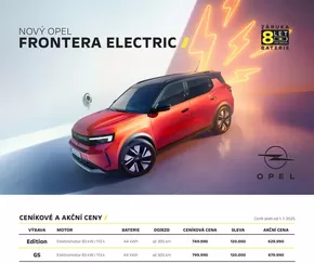 Opel katalog v Ústí nad Labem | NOVÝ OPEL FRONTERA ELECTRIC | 2025-01-22T00:00:00.000Z - 2025-03-31T00:00:00.000Z