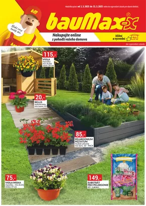 Baumax katalog v Teplice | Aktuální leták Baumax | 2025-03-01T00:00:00.000Z - 2025-03-31T00:00:00.000Z