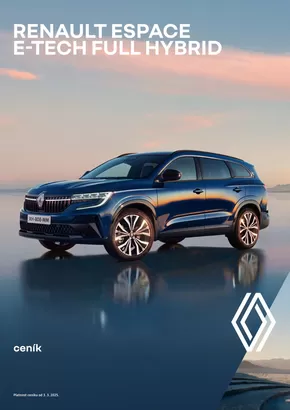 Renault katalog v Ústí nad Labem | RENAULT ESPACE E-TECH FULL HYBRID | 2025-03-05T00:00:00.000Z - 2025-03-31T00:00:00.000Z