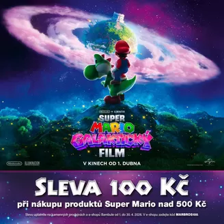 Bambule katalog v Beroun | SLEVA 100 Kč při nákupu produktů Super Mario nad 500 Kč | 2026-04-02T00:00:00.000Z - 2026-04-30T00:00:00.000Z