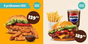 Burger King katalog | Ušetři s ISIC na meníčkách v Burger Kingu! | 2025-03-10T00:00:00.000Z - 2025-05-08T00:00:00.000Z