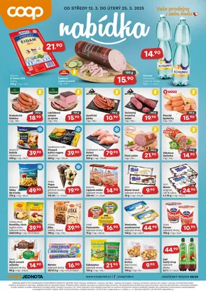 Coop katalog v Praha | Aktuální výhodné nabídky a slevy | 2025-03-12T00:00:00.000Z - 2025-03-25T00:00:00.000Z