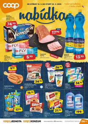 Coop katalog v Praha | Nabídky pro lovce výhodných nákupů | 2025-03-12T00:00:00.000Z - 2025-03-25T00:00:00.000Z