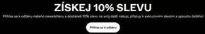 Získej 10% slevu