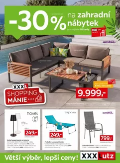 XXXLutz katalog v Černošice | Sleva až 30 na zahradní nábytek | 2026-04-07T00:00:00.000Z - 2026-04-19T00:00:00.000Z