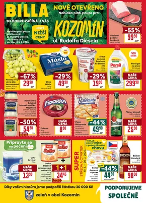 Billa katalog v Ústí nad Labem | Billa Speciál: Kozomín | 2025-03-19T00:00:00.000Z - 2025-03-25T00:00:00.000Z