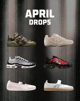Foot Locker katalog v Brno | APRIL DROPS | 2026-04-09T00:00:00.000Z - 2026-04-30T00:00:00.000Z