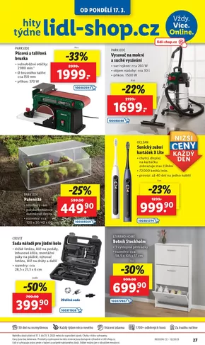 Lidl katalog v Praha | Hity týdne se slevou až 50 % | 2025-03-17T00:00:00.000Z - 2025-03-23T00:00:00.000Z