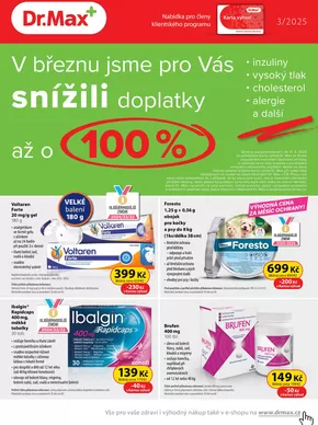 Dr. Max katalog | Dr. Max leták | 2025-03-01T00:00:00.000Z - 2025-03-31T00:00:00.000Z