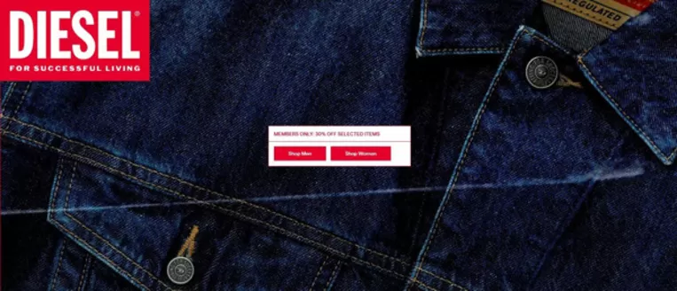 Diesel katalog | MEMBERS ONLY: 30% OFF SELECTED ITEMS | 2026-04-14T00:00:00.000Z - 2026-05-03T00:00:00.000Z