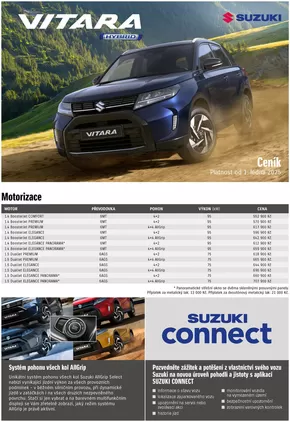 Suzuki katalog v Kladno | Suzuki VITARA | 2025-03-20T00:00:00.000Z - 2025-04-03T00:00:00.000Z