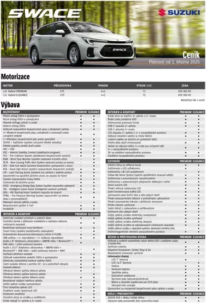 Suzuki katalog v Kladno | Suzuki SWACE | 2025-03-20T00:00:00.000Z - 2025-04-03T00:00:00.000Z