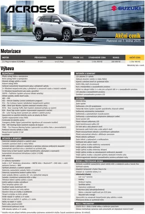 Suzuki katalog v Kladno | Suzuki ACROSS | 2025-03-20T00:00:00.000Z - 2025-04-03T00:00:00.000Z