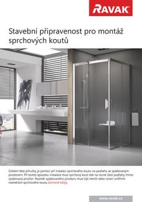 Ravak katalog | Stavební připravenost sprchových koutů | 2023-07-28 - 2023-09-30