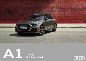 Audi katalog v Olomouc | A1 Sportback | 2023-07-28 - 2024-06-30