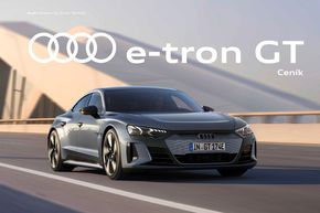 Audi katalog v Brno | e-tron GT | 2023-07-28 - 2023-12-31