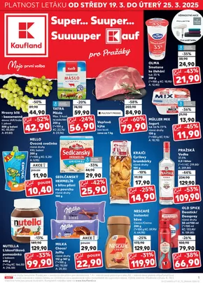 Kaufland katalog v Plzeň | Kaufland leták | 2025-03-19T00:00:00.000Z - 2025-03-25T00:00:00.000Z