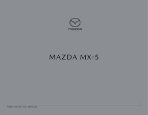 Mazda katalog | Mazda MX-5 | 2023-07-28 - 2024-06-30