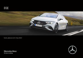 Mercedes Benz katalog v Praha | Cenik EQE | 2023-08-07 - 2023-12-31