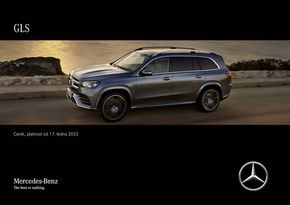 Mercedes Benz katalog | Cenik GLS | 2023-08-07 - 2023-12-31