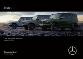 Mercedes Benz katalog v Praha | Cenik Třídy G | 2023-08-07 - 2023-12-31