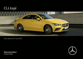 Mercedes Benz katalog v Praha | Cenik CLA Kupé | 2023-08-07 - 2023-12-31