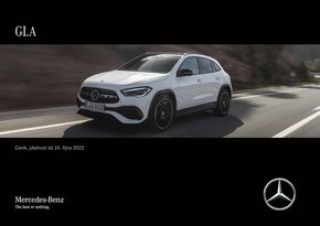 Mercedes Benz katalog | Cenik GLA | 2023-08-07 - 2023-12-31