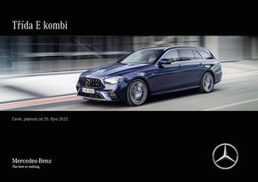 Mercedes Benz katalog v Praha | Cenik Třídy E Kombi | 2023-08-07 - 2023-12-31