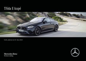 Mercedes Benz katalog | Cenik Třídy E Kupé | 2023-08-07 - 2023-12-31