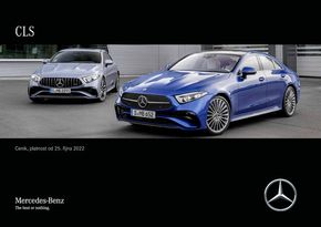 Mercedes Benz katalog v Praha | Cenik CLS Kupé | 2023-08-07 - 2023-12-31