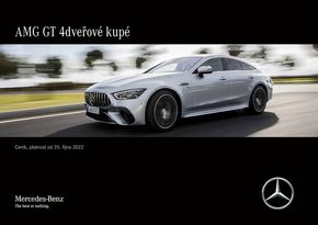 Mercedes Benz katalog v Plzeň | AMG GT 4dveřové Kupé | 2023-08-07 - 2023-12-31