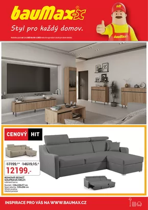 Baumax katalog | Skvělá nabídka pro všechny zákazníky | 2025-04-01T00:00:00.000Z - 2025-04-30T00:00:00.000Z