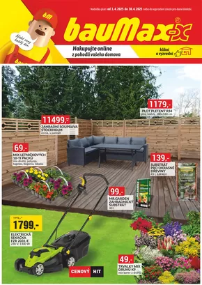 Baumax katalog v Olomouc | Aktuální leták Baumax | 2025-04-01T00:00:00.000Z - 2025-04-30T00:00:00.000Z