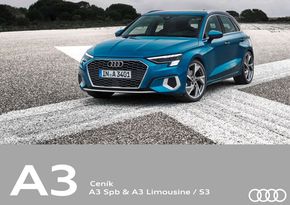 Audi katalog v Brno | Audi A3 Limousine | 2023-07-28 - 2023-12-31