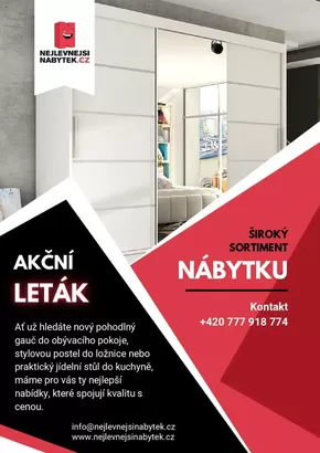 Nejlevnejsinabytek katalog v Vysoké Mýto | Nejlevnejsinabytek.cz nabídka | 2025-04-15T00:00:00.000Z - 2025-05-15T00:00:00.000Z