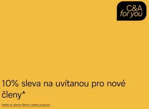 C&A katalog | 10% sleva na uvítanou pro nové členy | 2025-04-16T00:00:00.000Z - 2025-04-30T00:00:00.000Z