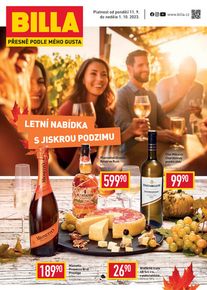 Billa katalog v Náchod | Billa leták | 2023-09-12 - 2023-10-01
