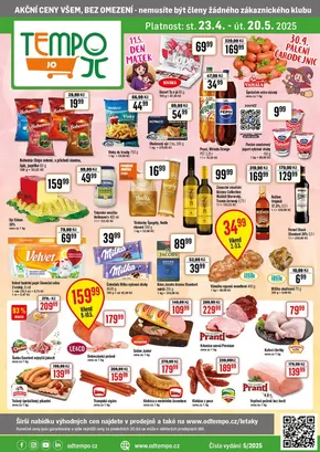 TEMPO katalog | Leták JO 23.4. - 20.5.2025 | 2025-04-23T00:00:00.000Z - 2025-05-20T00:00:00.000Z