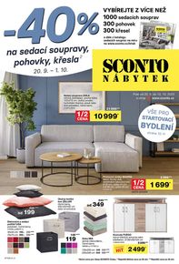 Sconto katalog v Teplice | AKTUÁLNÍ LETÁK SCONTO | 2023-09-20 - 2023-10-01