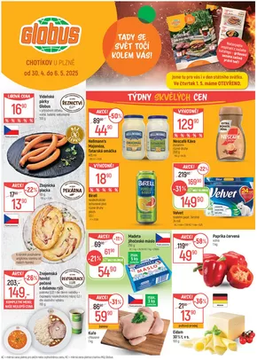 Globus katalog v Plzeň | Atraktivní speciální nabídky pro všechny | 2025-04-30T00:00:00.000Z - 2025-05-06T00:00:00.000Z