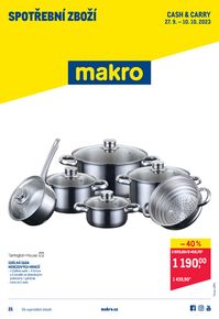 Makro katalog v Plzeň | Spotřební zboží | 2023-09-27 - 2023-10-10