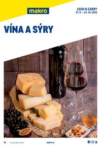 Makro katalog v Plzeň | Vína a sýry | 2023-09-27 - 2023-10-24
