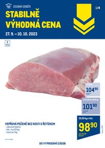 Makro katalog v Kraslice | Stabilně výhodná cena - maso | 2023-09-27 - 2023-10-10