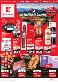 Kaufland katalog v Kraslice | Kaufland leták | 2023-09-27 - 2023-10-03