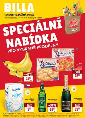 Billa katalog v Jičín | Billa Speciální nabídka: vybrané prodejny | 2025-04-28T00:00:00.000Z - 2025-05-13T00:00:00.000Z