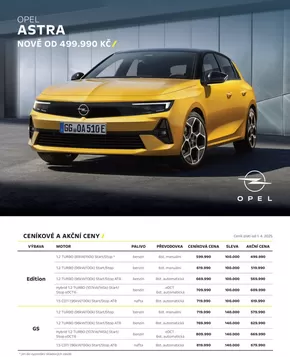 Opel katalog | OPEL ASTRA | 2025-04-28T00:00:00.000Z - 2025-06-30T00:00:00.000Z