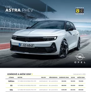Opel katalog | OPEL ASTRA PHEV | 2025-04-28T00:00:00.000Z - 2025-06-30T00:00:00.000Z