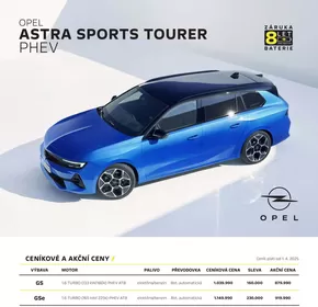 Opel katalog | OPEL ASTRA SPORTS TOURER PHEV | 2025-04-28T00:00:00.000Z - 2025-06-30T00:00:00.000Z