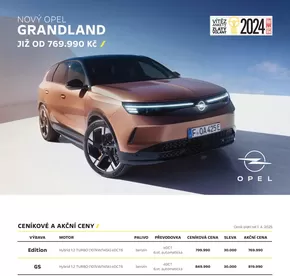 Opel katalog | NOVÝ OPEL GRANDLAND | 2025-04-28T00:00:00.000Z - 2025-06-30T00:00:00.000Z