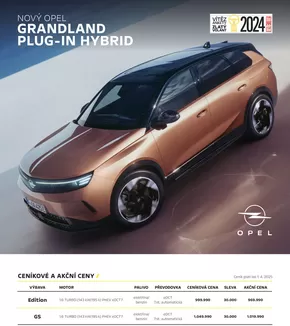 Opel katalog | NOVÝ OPEL GRANDLAND PLUG-IN HYBRID | 2025-04-28T00:00:00.000Z - 2025-06-30T00:00:00.000Z